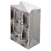 Sac Cadeau Moyen Snow Magic sur le 23ème St NYC (Devant Angle)