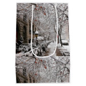 Sac Cadeau Moyen Snow Magic sur le 23ème St NYC (Dos)