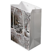 Sac Cadeau Moyen Snow Magic sur le 23ème St NYC (Dos Angle)