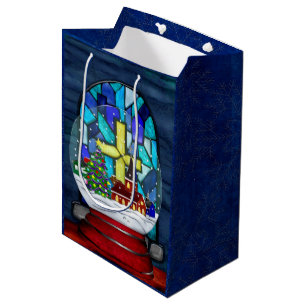 Sac Cadeau Moyen Snowglobe Whimsey