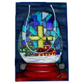 Sac Cadeau Moyen Snowglobe Whimsey (Devant)