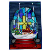 Sac Cadeau Moyen Snowglobe Whimsey (Dos)