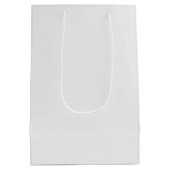 Sac Cadeau Moyen Snowman de Noël avec cerf (Dos)