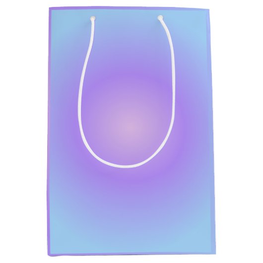 Sac Cadeau Moyen Soft Cotton Lavender (Devant)