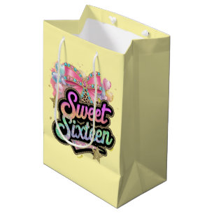 Sac Cadeau Moyen Soirée cool 16ème anniversaire