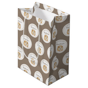 Sac Cadeau Moyen Soirée d'anniversaire de Motif de hamster mand per
