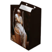 Sac Cadeau Moyen Solitude (par Frederic Leighton) (Dos Angle)