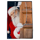 Sac Cadeau Moyen Son joyeux nom de Noël Père Noël (Dos)