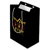 Sac Cadeau Moyen Son Roi (Dos Angle)