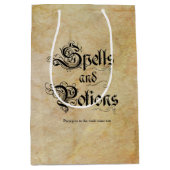 Sac Cadeau Moyen Sorts et Potions (Devant)