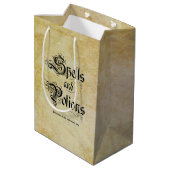 Sac Cadeau Moyen Sorts et Potions (Dos Angle)