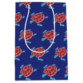 Sac Cadeau Moyen Sous les créatures de la mer (Devant)