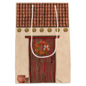 Sac Cadeau Moyen Southwest Adobe and Terracotta Tile House Design (Dos)