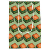 Sac Cadeau Moyen Spanakopita Grec Alimentation Spinach Feta Phyllo  (Dos)