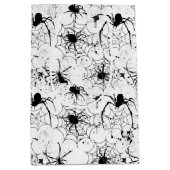 Sac Cadeau Moyen Spiderweb Pattern Halloween  (Devant)