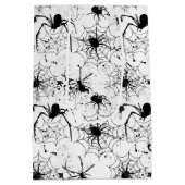 Sac Cadeau Moyen Spiderweb Pattern Halloween  (Dos)