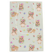 Sac Cadeau Moyen Spring teddy bear (Devant)