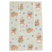 Sac Cadeau Moyen Spring teddy bear (Dos)