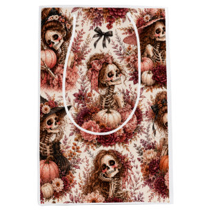 Sac Cadeau Moyen Squelette botanique 