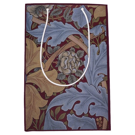 Sac Cadeau Moyen St. James Acanthus Leaf Pattern by William Morris (Devant)
