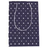 Sac Cadeau Moyen Star Pattern Gift Bags | Minimal Celestial Stars  (Devant)