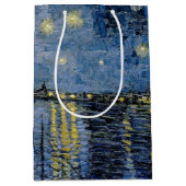Sac Cadeau Moyen Starry Night Vincent van Gogh (Devant)