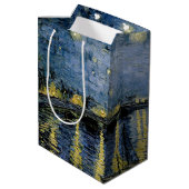 Sac Cadeau Moyen Starry Night Vincent van Gogh (Dos Angle)
