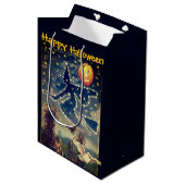 Sac Cadeau Moyen Starry Witch (Devant Angle)