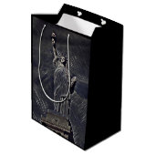 Sac Cadeau Moyen Statue de la Liberté (Dos Angle)