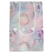 Sac Cadeau Moyen Steampunk Hot Air | Vintage (Dos)