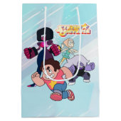 Sac Cadeau Moyen Steven Universe | Crystal Gem Group Action (Dos)
