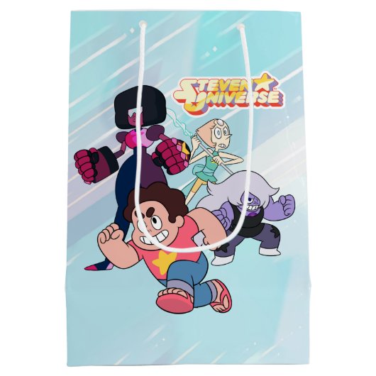 Sac Cadeau Moyen Steven Universe | Crystal Gem Group Action (Dos)