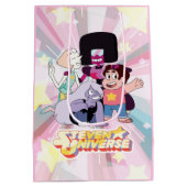 Sac Cadeau Moyen Steven Universe | Crystal Gem Group Huddle (Dos)