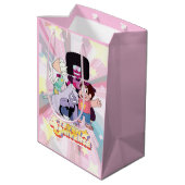 Sac Cadeau Moyen Steven Universe | Crystal Gem Group Huddle (Dos Angle)