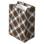 Sac Cadeau Moyen Stewart Royal Dress Plaid Scottish Motif (Dos Angle)