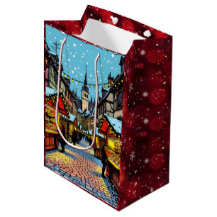 Sac Cadeau Moyen Strasbourg, France Noël