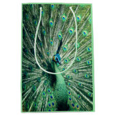 Sac Cadeau Moyen Strut Peacock (Devant)