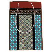 Sac Cadeau Moyen Style Patchwork mexicain 3 (Devant)