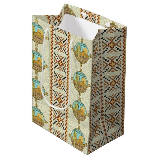 Sac Cadeau Moyen Sud-Ouest (Devant Angle)
