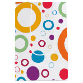 Sac Cadeau Moyen Suivi et champ Abstrait (Dos)