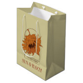 Sac Cadeau Moyen Sun & Bloom (Devant Angle)