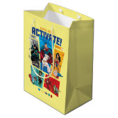 Sac Cadeau Moyen Super-Animaux & Justice League - Activez ! (Dos Angle)