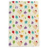 Sac Cadeau Moyen Super simple | Motif de gâteau d'anniversaire (Devant)