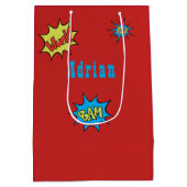 Sac Cadeau Moyen Super Special Enfants 🌟 Superhero (Dos)