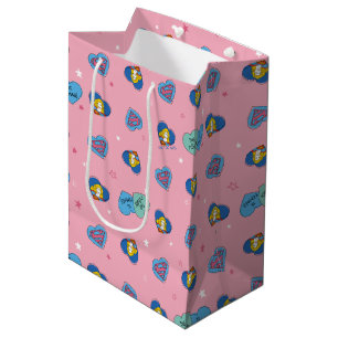 Sac Cadeau Moyen Supergirl Out of This World Retro Graphic