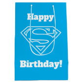 Sac Cadeau Moyen Supergirl Outline S-Shield (Dos)