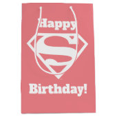 Sac Cadeau Moyen Supergirl Solid S-Shield (Devant)