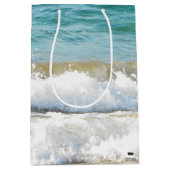 Sac Cadeau Moyen Surf sur la plage (Devant)