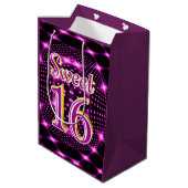 Sac Cadeau Moyen Sweet 16 (Dos Angle)