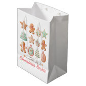 Sac Cadeau Moyen Sweet as a Christmas Cookie (Devant Angle)